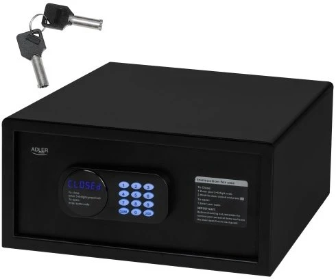 Adler AD 1045 Seifas su elektroniniu kodu ir spyna