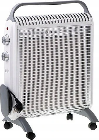 Adler AD 7750 | Konvektorius šildytuvas | 2000 W | Galios lygių skaičius 2 | Baltas | IP24