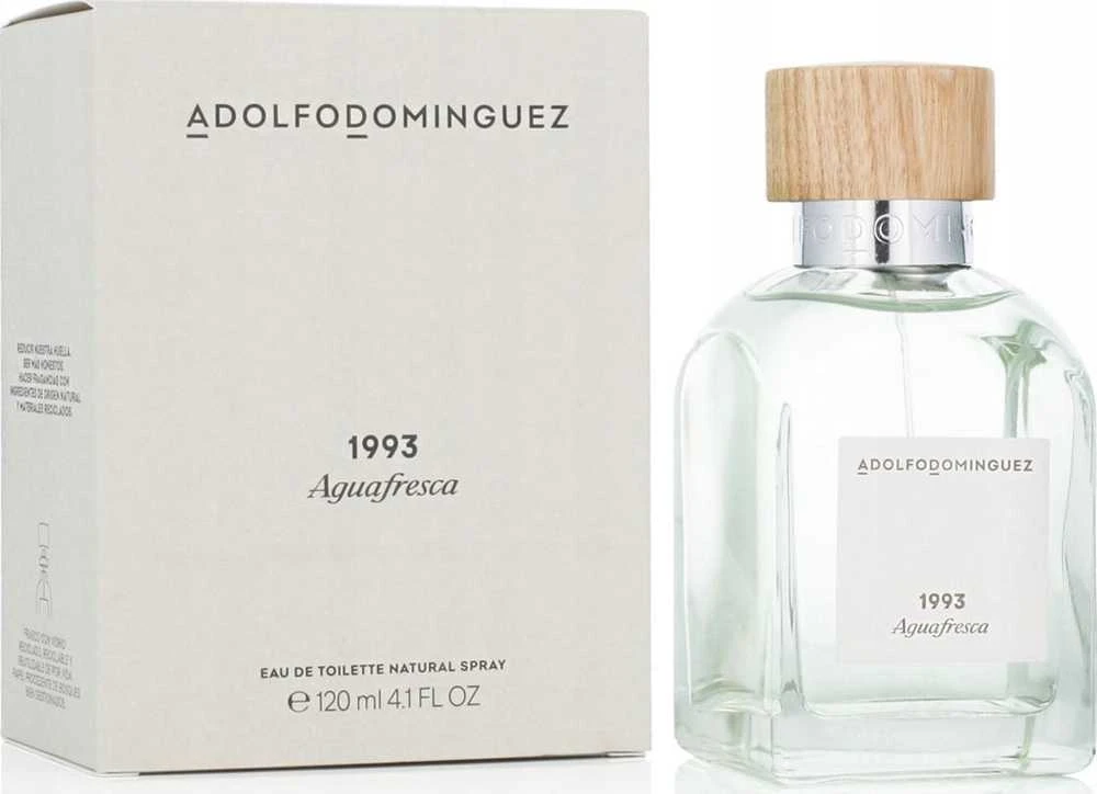 Tualetinis vanduo Adolfo Dominguez Agua Fresca Eau De Toilette Purškiklis, 120ml