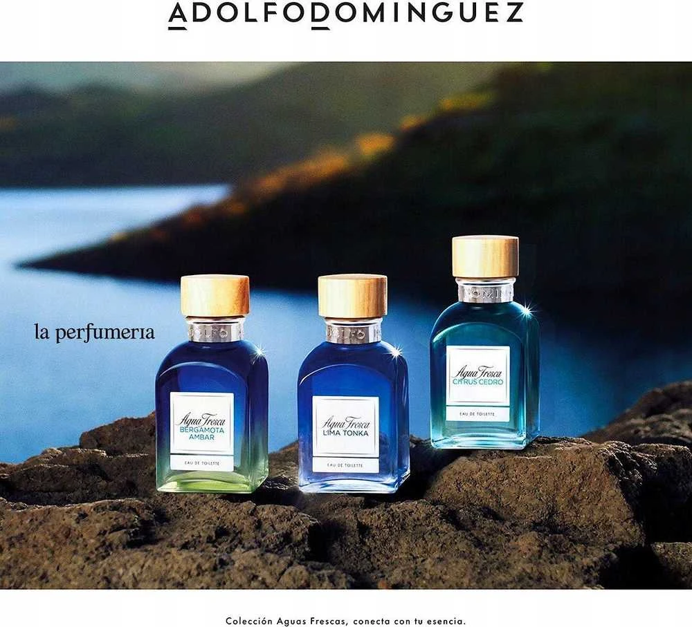 Tualetinis vanduo Adolfo Dominguez Agua Fresca Eau De Toilette Purškiklis, 120ml
