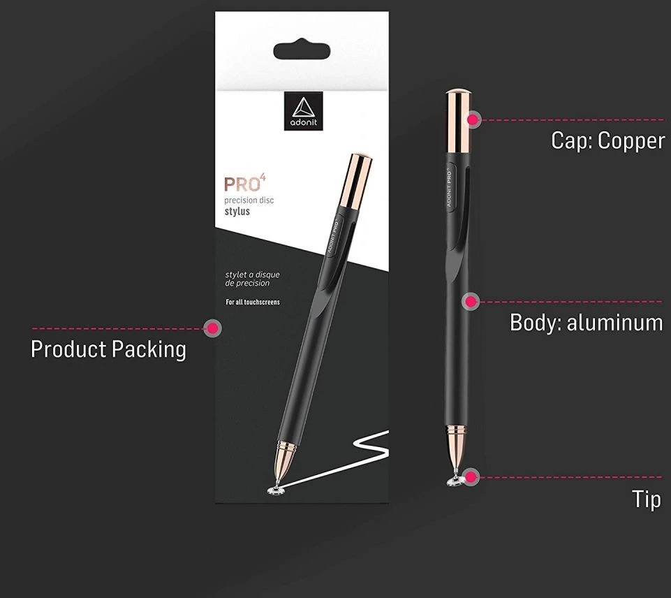 Adonit Stilius Jot Pro 4 Juodas