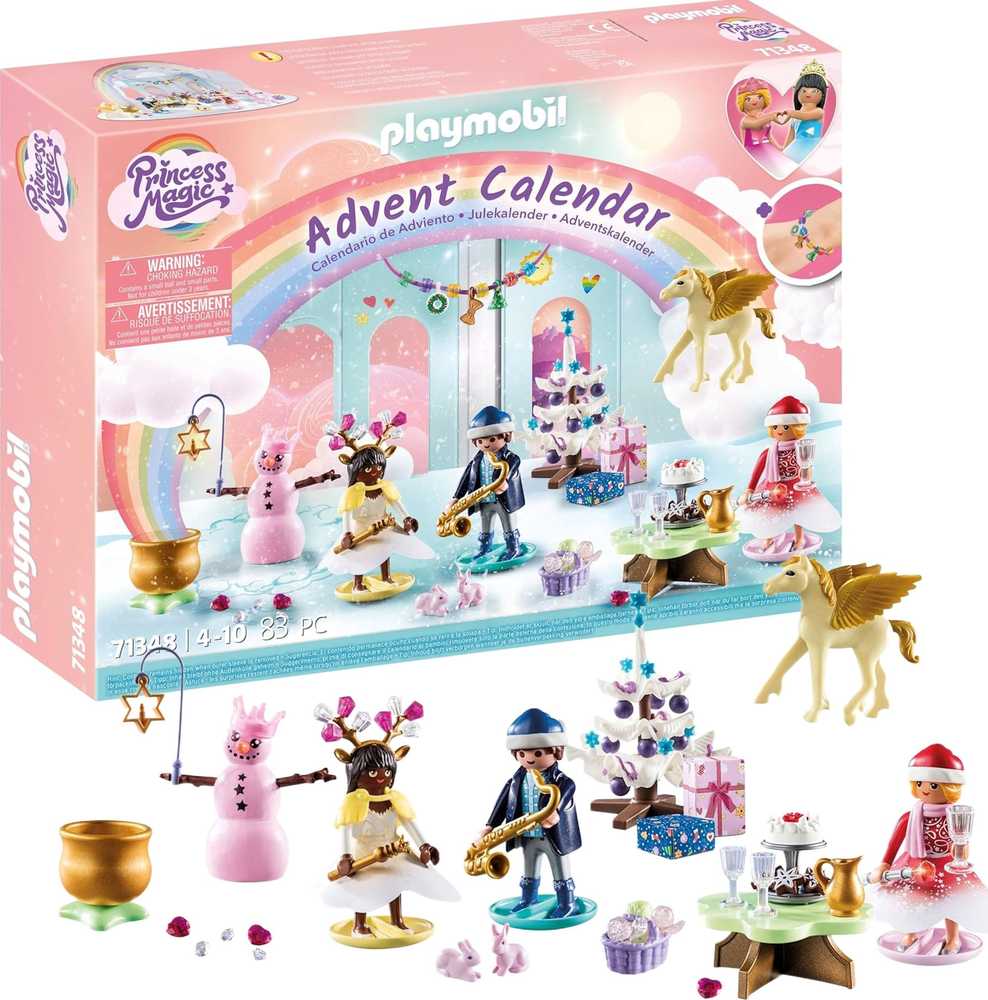 Playmobil Kalėdos po vaivorykšte - Advento kalendorius 71348