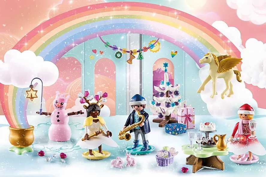 Playmobil Kalėdos po vaivorykšte - Advento kalendorius 71348