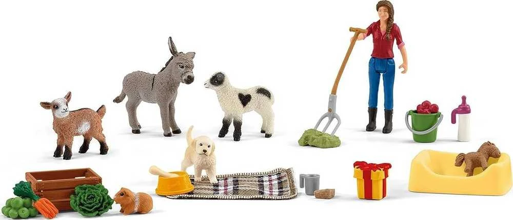 SCHLEICH FARM WORLD Advento kalendorius „Farm World 2023“