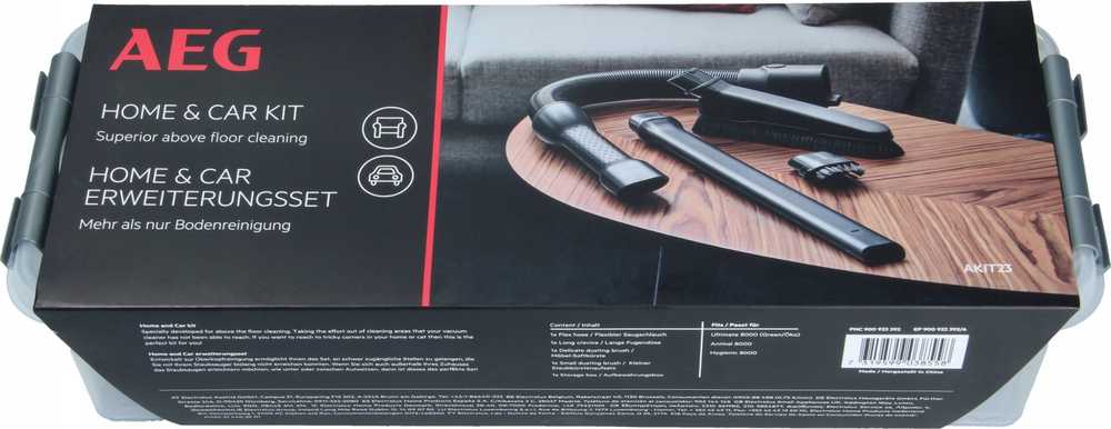 Dulkių siurblys AEG AEG AKIT23 Home Car Kit, 4 Nozzles