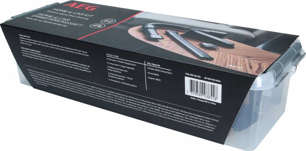 Dulkių siurblys AEG AEG AKIT23 Home Car Kit, 4 Nozzles