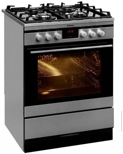 AEG Cas viryklė elektrinė orkaitė, Hansa, inox
