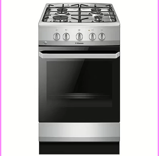 AEG Dujinė viryklė, Hansa, dujinė orkaitė, 50cm, inox
