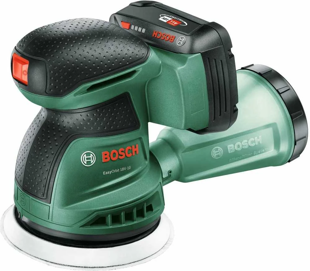 Bosch EasyOrbit 18V-10(1x2Ah) Ekscentrinis šlifuoklis