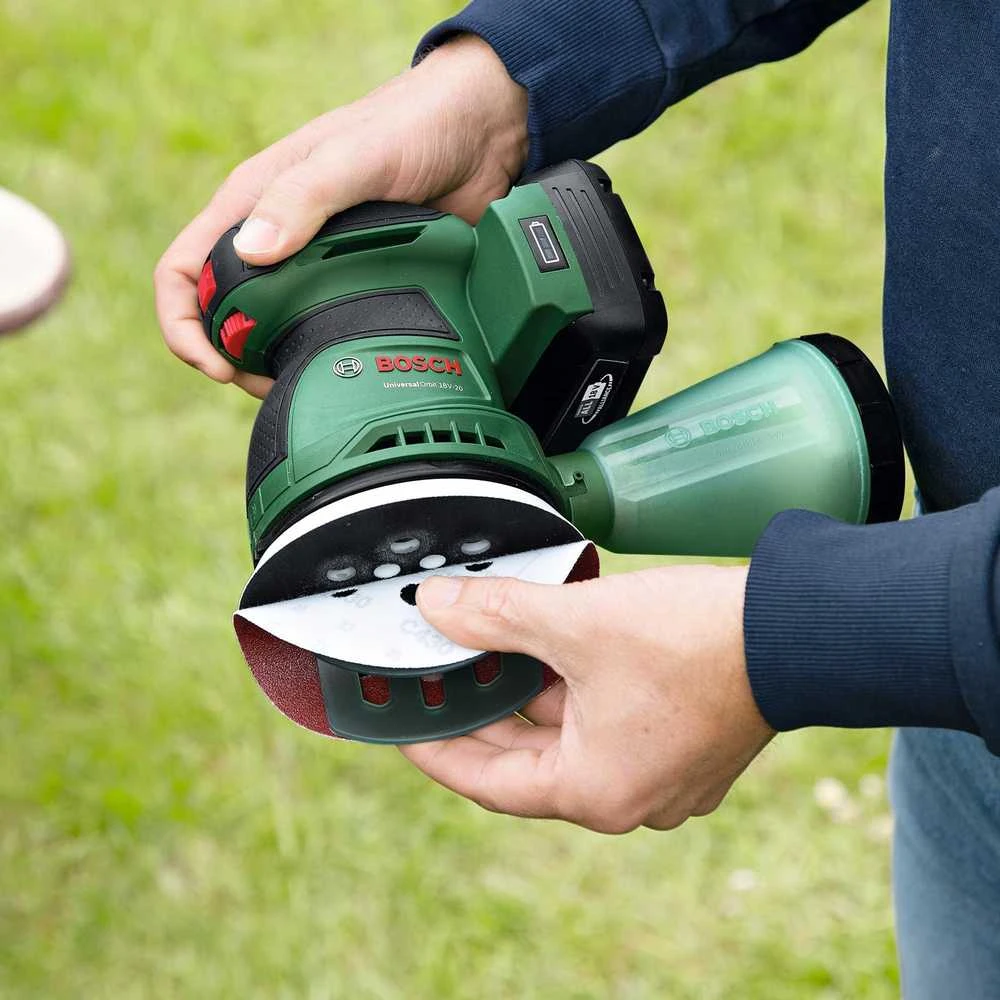 Bosch UniversalOrbit18V-20,1x2a Ekscentrinis šlifuoklis