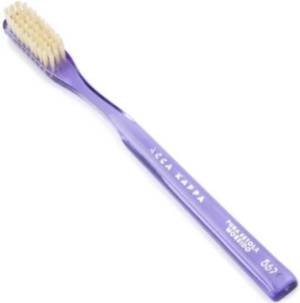 Aeno Acca Kappa, Soft Natural Bristles, dantų šepetėlis Unisex