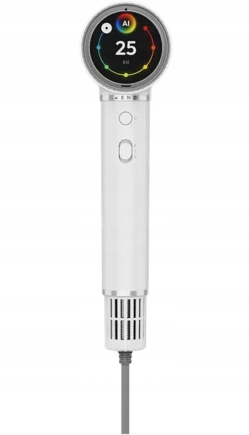 Plaukų džiovintuvas AENO HD5W AI ProDryer, 1500W, 5+ Modes, LCD, 110000 RPM, Baltas