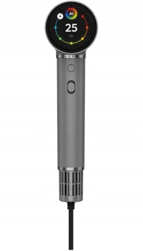 Plaukų džiovintuvas AENO HD5G AI ProDryer, 1500W, 5+ Modes, LCD, 110000 RPM, Pilkas
