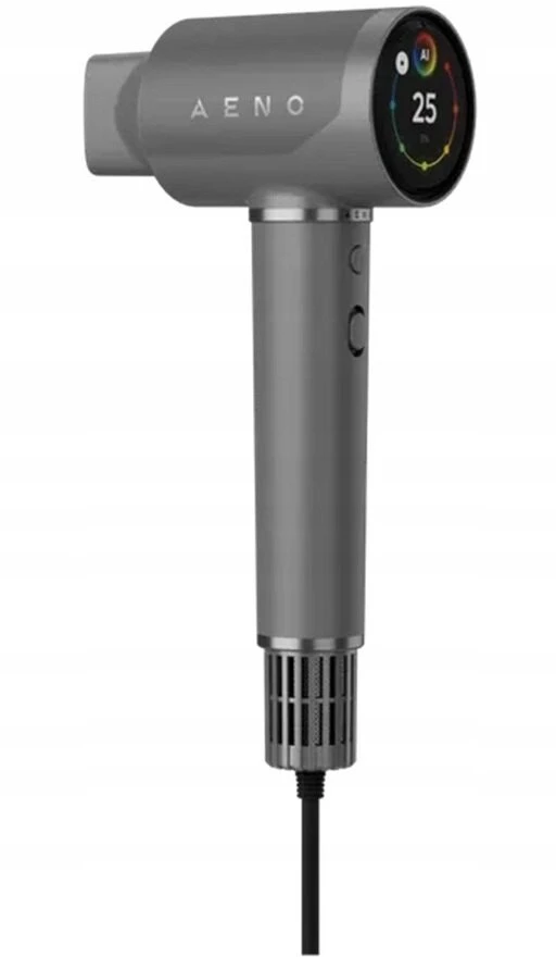 Plaukų džiovintuvas AENO HD5G AI ProDryer, 1500W, 5+ Modes, LCD, 110000 RPM, Pilkas