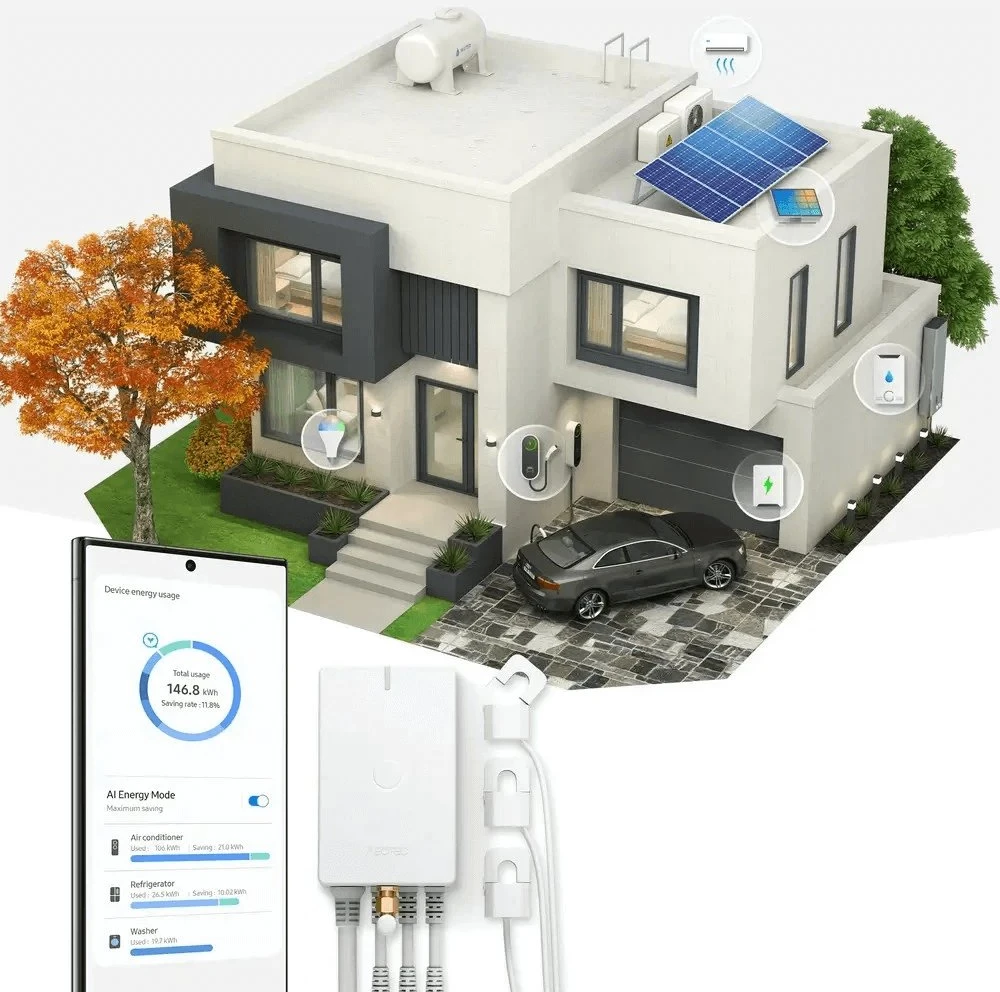 AEOTEC namų energijos skaitiklis 8 - trys gnybtai 60A, Z-Wave