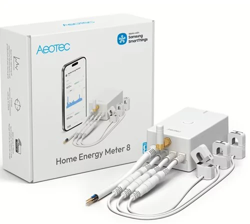 AEOTEC namų energijos skaitiklis 8 - trys gnybtai 60A, Z-Wave