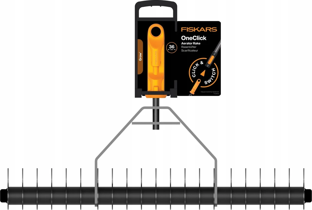 Grėblys universalus Fiskars OneClick 1080679, 360 mm