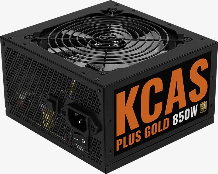 Maitinimo Blokas - Aerocool Kcas Plus, Auksinis, 850W, Juodas