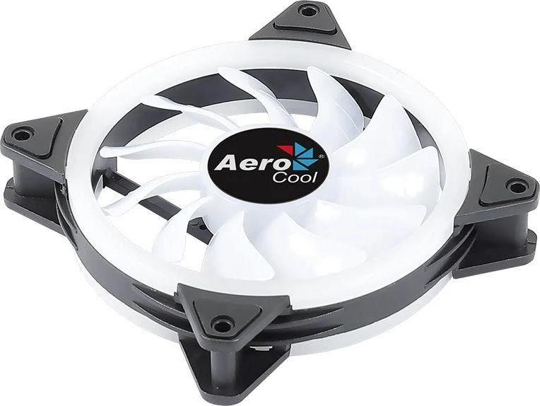 Aerocool Duo 14 Kompiuterio korpusui Ventiliatorius 14 cm Juoda
