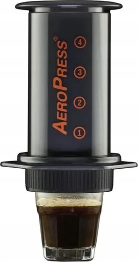 AeroPress Flow Control Lašelinis Cap Kavos aparatas cover Juodas