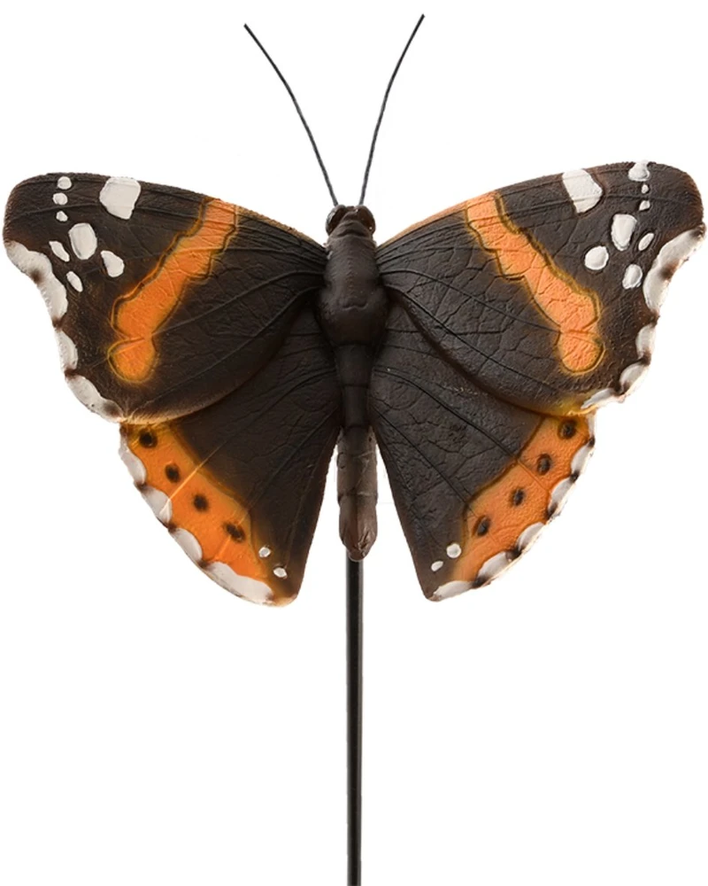 Esschert_Des Dekoracija „Drugelis“ 37000554, 13 cm x 10 cm x 78.6 cm