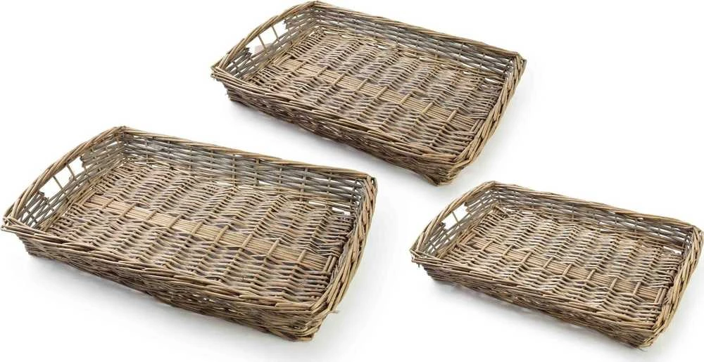 Affek Design Mondex Nuo 1986 GUSTAV Komplet 3 tač. 56x40x8cm/50x34x7/45x29x6 cm