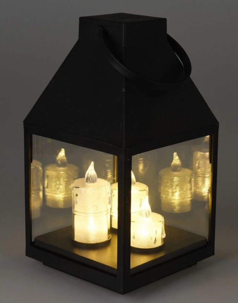 Ambiance Light Aplinkos šviestuvas ADVENTO ŽIBINTAS RORATY LED 25CM 3 ŽVAKĖS 7094559