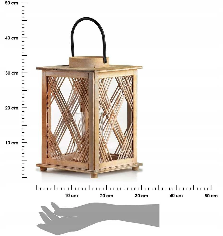 Affek Design „Mondex Since 1986R LOUIS“ žibintas XL 22,5x22,5x34 cm