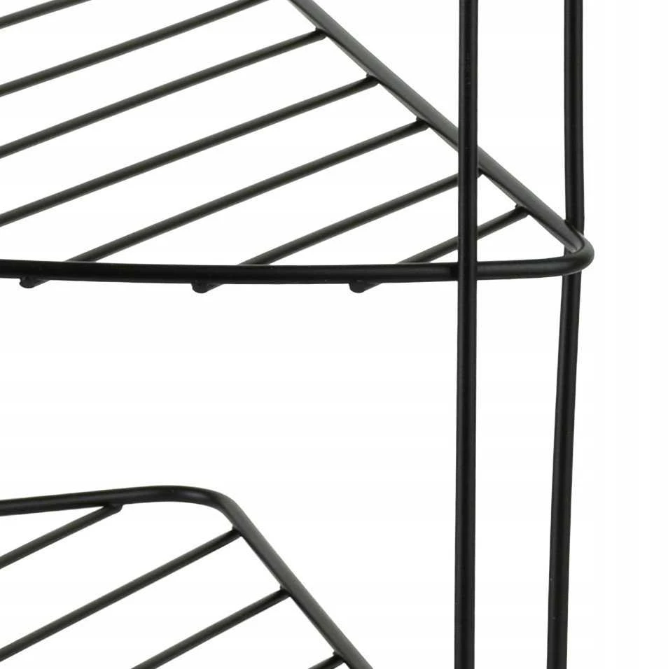 Allesken Affek Design MODERNI VIRTUVĖ Kampinė lentyna metalinė 22,5x22,5x21,5 cm