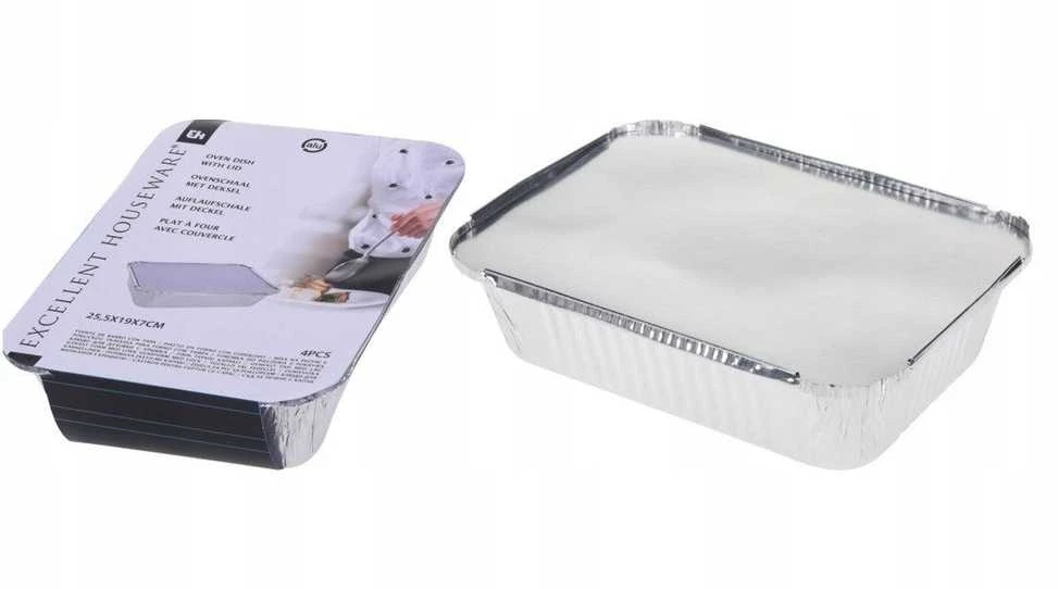 Affek Design Mondex Rinkinys iš 4 kepimo formų su dangteliais 5x19x7cm