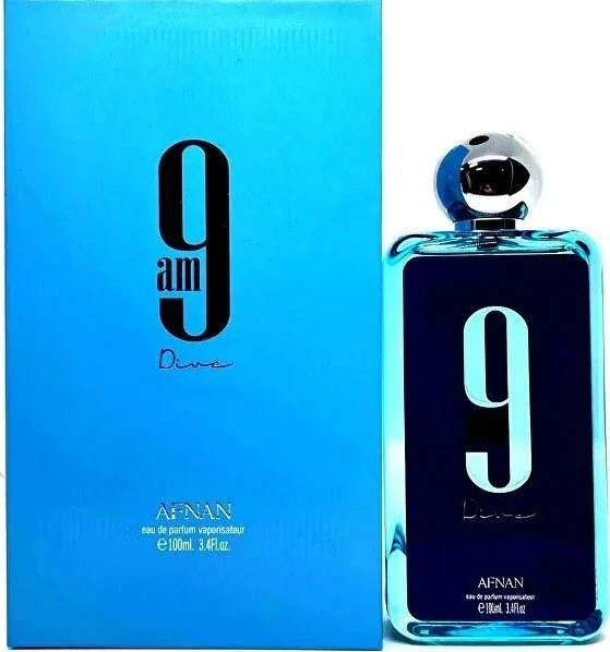 Unisex kvepalai Afnan 9 AM Dive EDP, 100 ml