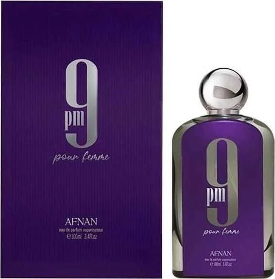 Kvepalai moterims Afnan 9 PM Pour Femme EDP, 100 ml