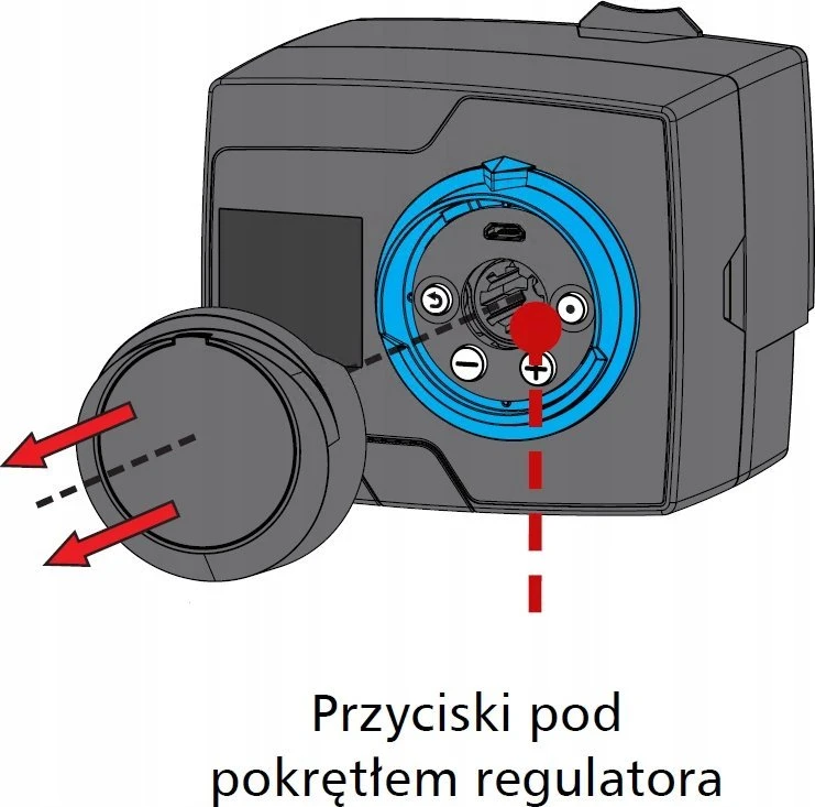 Afriso ACT 343 ProClick pastovios temperatūros reguliatorius, 1 jutiklis, 230 V AC, 10-90 °C
