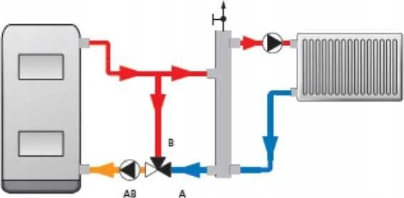 Afriso temperatūros vožtuvas ATV 335, DN25, Rp1'', kvs 9, 55°C