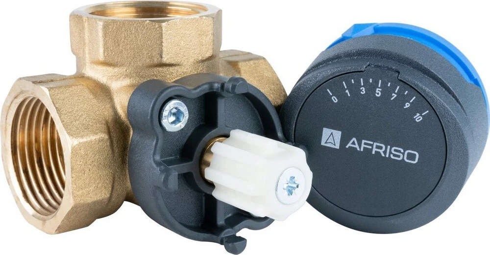 Afriso 3 padėčių maišymo vožtuvas sukamasis ARV 384 Vario ProClick, DN25, Rp1'', Kvs 4.5-12