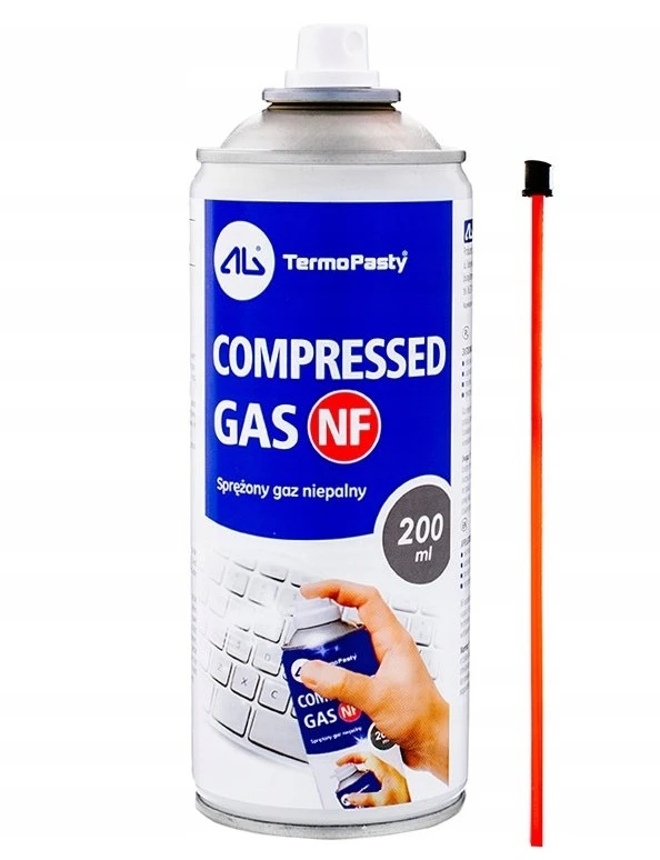 SPRĘŻONY GAZ NIEPALNY COMPRESSED-GAS-NF/200 SPRAY 200 ml AG TERMOPASTY