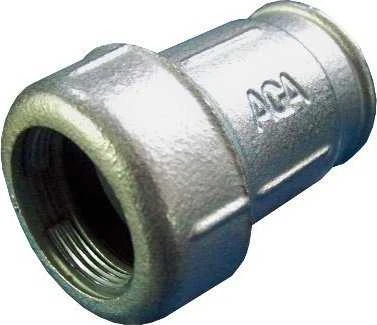 AGAflex Suspaudimo jungtis mėlyno plieno vamzdžio (PE) su 3/8" GW kaiščio galu