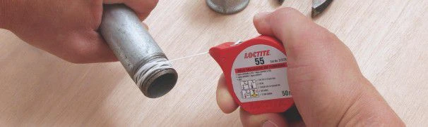 Agam Loctite 55 sriegis, skirtas sriegių sandarinimui 160m (2057197)