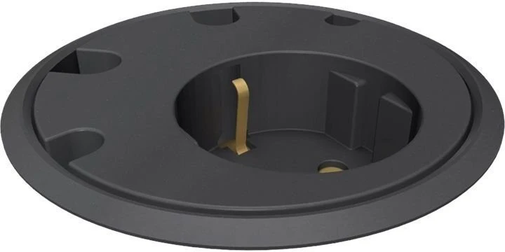 Kondator 935-PD10, F tipo, juodas, 51 mm