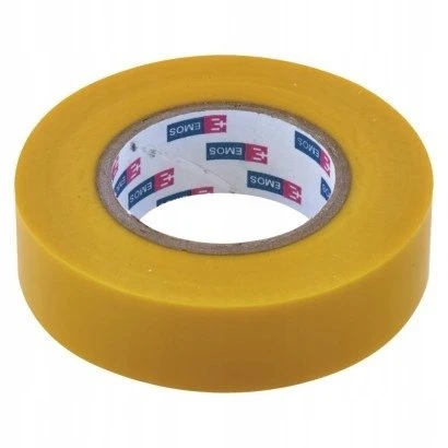 Agam Izoliacinė juosta PVC 19mmx013mmx20m geltona F61926, EMOS