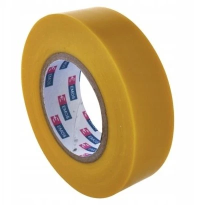 Agam Izoliacinė juosta PVC 19mmx013mmx20m geltona F61926, EMOS
