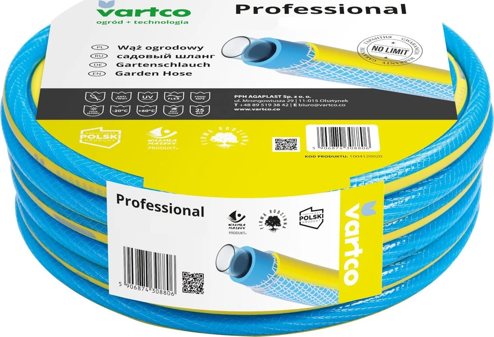 Agaplast Žarna Vartco Professional 3/4" sodo žarna 50 m