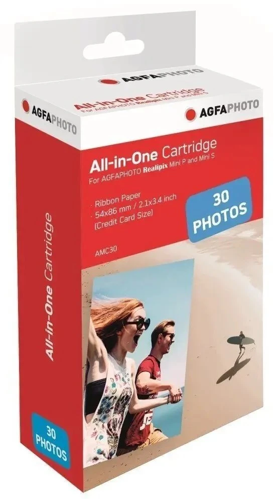 Polaroid Nuotraukų plokštelės AgfaPhoto AMC30