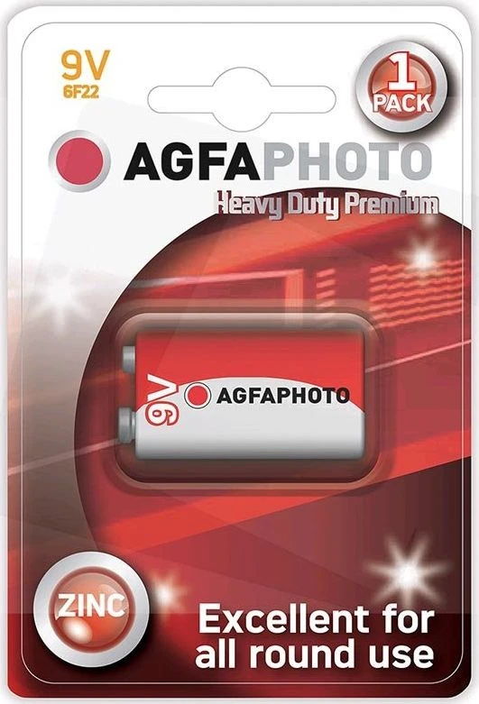 AgfaPhoto Elementai Heavy Duty 9V