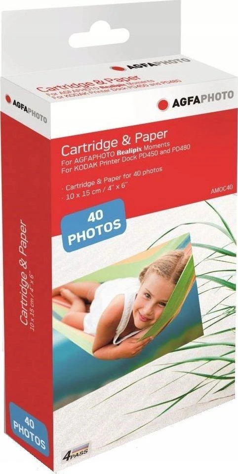 AgfaPhoto Agfa 4/6 - 40 photos AMOC40