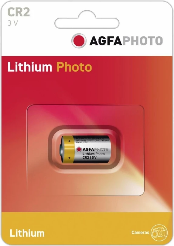 AgfaPhoto CR2 baterija pakuotėje