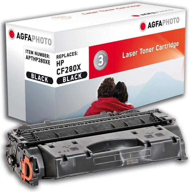 AgfaPhoto HP Laserjet PRO M401,CF280X, perdirbta kasetė