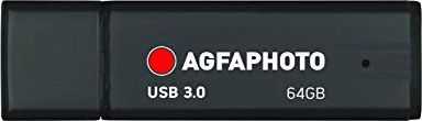 AgfaPhoto USB 3.0 64GB juodas