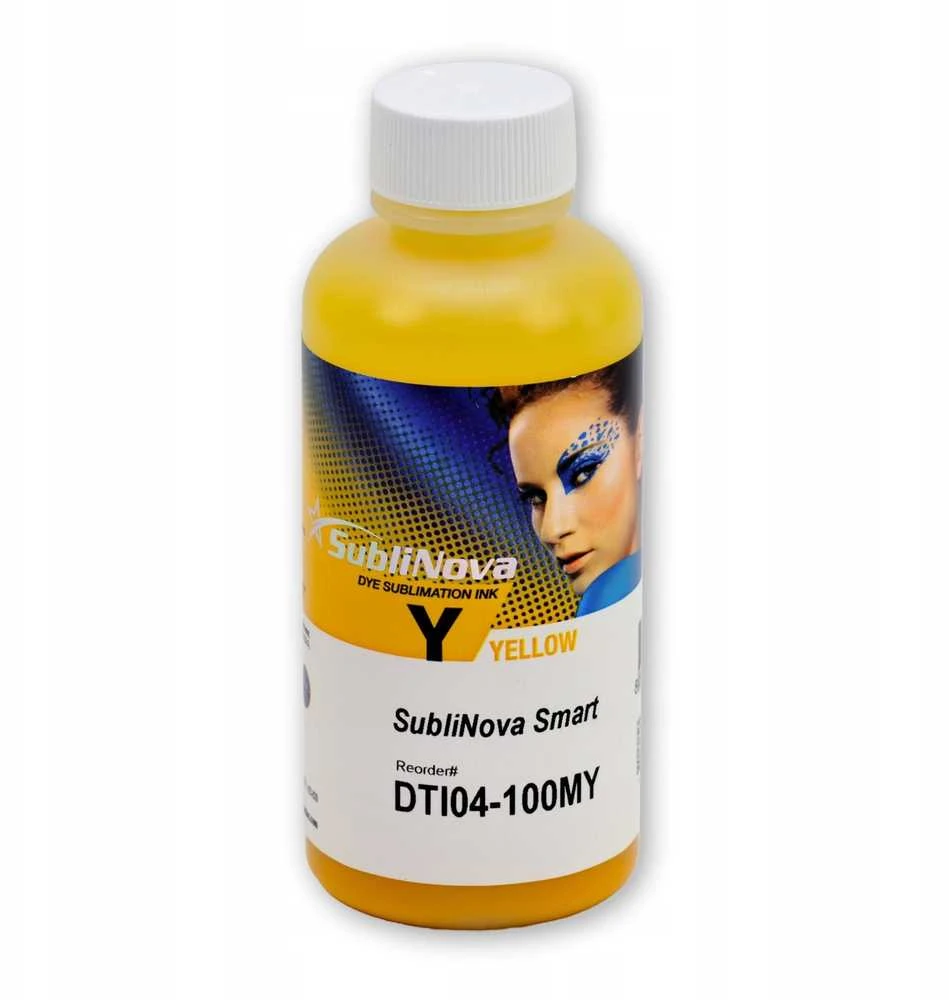Dėklas Oem Ink SUBLINOVA smart - Geltonas - 100 ml