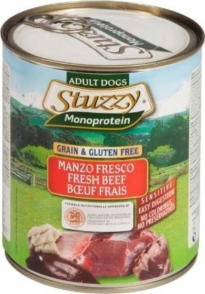 Agras Pet Foods STUZZY Monoprotein jautiena - wet dog food - 800g